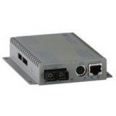 Omnitron Systems iConverter GX/TM Media Converter - 1 x SC , 1 x RJ-45 - 10/100/1000Base-T, 1000Base-SX - Wall-mountable 8922-0-D