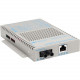 Omnitron Systems 10/100BASE-T to 100BASE-X Fiber Media Converter with PoE - Network (RJ-45) - 1x PoE (RJ-45) Ports - 1 x ST Ports - Multi-mode - Fast Ethernet - 10/100Base-TX, 100Base-X - Rack-mountable, Rail-mountable, Wall Mountable 9340-0-11Z