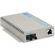 Omnitron Systems OmniConverter SE 10/100/1000 PoE Gigabit Ethernet Fiber Media Converter Switch RJ45 ST Multimode 550m - 1 x 10/100/1000BASE-T; 1 x 1000BASE-SX; US AC Powered; Lifetime Warranty - RoHS, WEEE Compliance 9460-0-11
