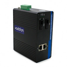 AddOn 2 10/100/1000Base-TX(RJ-45) to 2 1000Base-BXD(SC) SMF 1550nmTX/1310nmRX 20km Industrial Media Converter - 100% compatible and guaranteed to work - TAA Compliance ADD-IGMC-BXD-2SC2