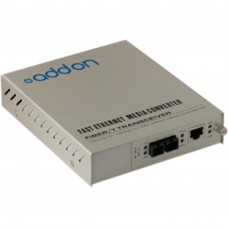 Accortec AddOn Computer AddOn - ADD-MCC1MSM20-SK - AddOn 10/100Base-TX(RJ-45) to 100Base-LX(SC) SMF 1310nm 20km Standalone Media Converter Card ADD-MCC1MSM20-SK