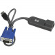 HPE KVM Console USB Interface Adapter - 1 Computer(s) - 1 x Network (RJ-45) - 1 x USB - 1 x VGA AF628A