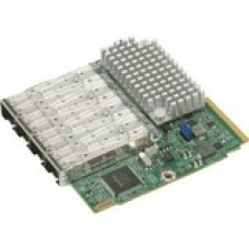 Supermicro 4-Port 10 Gigabit Ethernet Adapter - 4 Port(s) - Optical Fiber AOC-MTG-I4S-O