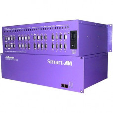 Smart Board SmartAVI AV16X16AS Video Switch - 16 x HD-15 Video In, 16 x Mini-phone Stereo Audio Line In, 16 x HD-15 Video Out, 16 x Mini-phone Stereo Audio Line Out, 2 x RJ-45 Network - 1600 x 1200 - UXGA AV16X16AS