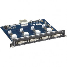 Black Box Modular Video Matrix Switcher Output Card - DVI-D - 7.7" Width x 6.6" Depth x 1" Height AVS-4O-DVI