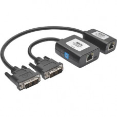 Tripp Lite DVI Over Cat5/6 Active Video Extender Kit Video Transmitter Receiver - 1 Input Device - 1 Output Device - 125 ft Range - 2 x Network (RJ-45) - 2 x USB - 1 x DVI In - 1 x DVI Out - WUXGA - 1920 x 1200 - Twisted Pair - Category 6 - TAA Compliant 