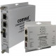 Comnet 2 Ch 10/100 Mbps Ethernet 1310nm, 60 W PoE++ - Network (RJ-45) - 2 x 60W PoE (RJ-45) Ports - 1 x ST Ports - DuplexST Port - Single-mode - Fast Ethernet - 10/100Base-TX, 100BASE-FX CNFE2005S2POE/HO/M