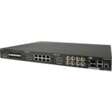 Comnet CTS24+2 Switch Chassis - 24 Ports - Manageable - 2 Layer Supported - Modular - Twisted Pair, Optical Fiber - 1U High - Rack-mountable - 5 Year Limited Warranty CTS24+2EOUPOE