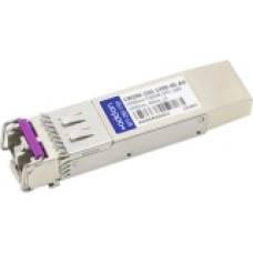 AddOn Cisco CWDM-10G-1490-40 Compatible TAA Compliant 10GBase-CWDM SFP+ Transceiver (SMF, 1490nm, 40km, LC) - 100% compatible and guaranteed to work - RoHS, TAA Compliance CWDM-10G-1490-40-AO