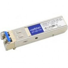 AddOn Cisco Compatible TAA Compliant 1000Base-CWDM SFP Transceiver (SMF, 1270nm, 10km, LC) - 100% compatible and guaranteed to work - TAA Compliance CWDM-SFP-1270-10K-AO