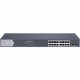 Hikvision 16 Port Gigabit Smart PoE Switch - 16 Ports - Manageable - Gigabit Ethernet - 1000Base-T, 1000Base-X - 2 Layer Supported - Modular - 2 SFP Slots - Power Supply - 250 W Power Consumption - 225 W PoE Budget - Optical Fiber, Twisted Pair - PoE Port