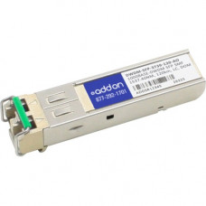 AddOn SFP (mini-GBIC) Module - For Data Networking, Optical Network 1 1000Base-DWDM Network - Optical Fiber Single-mode - Gigabit Ethernet - 1000Base-DWDM - Hot-swappable - TAA Compliant - TAA Compliance DWDM-SFP-3739-120-AO