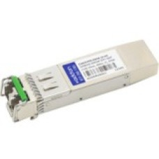 AddOn SFP+ Module - For Data Networking, Optical Network 1 10GBase-DWDM Network - Optical Fiber Single-mode - 10 Gigabit Ethernet - 10GBase-DWDM - Hot-swappable - TAA Compliant - TAA Compliance E10GSFPER-DW38.19-AO