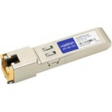 AddOn Intel SFP+ Module - For Data Networking 1 RJ-45 10GBase-TX Network LAN - Twisted Pair10 Gigabit Ethernet - 10GBase-TX - Hot-swappable - TAA Compliant - TAA Compliance E10GSFPTX-AO