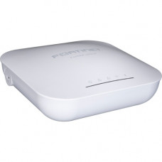 FORTINET FortiAP U231F Dual Band 802.11ax 2.91 Gbit/s Wireless Access Point - Indoor - 2.40 GHz, 5 GHz - Internal - MIMO Technology - 2 x Network (RJ-45) - Gigabit Ethernet - PoE Ports - 18.50 W - Wall Mountable, Ceiling Mountable, T-bar Mount FAP-U231F-B
