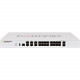 FORTINET FortiGate 100E Network Security/Firewall Appliance - 20 Port - 1000Base-X, 1000Base-T - Gigabit Ethernet - AES (256-bit), SHA-1 - 20 x RJ-45 - 2 Total Expansion Slots - 1U - Rack-mountable FG-100E-BDL-874-12