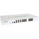 FORTINET FortiGate 100EF Network Security/Firewall Appliance - 10 Port - 1000Base-X, 1000Base-T Gigabit Ethernet - AES (256-bit), SHA-256 - USB - 10 x RJ-45 - 8 - SFP - 8 x SFP - Manageable - 1U - Rack-mountable, Wall Mountable FG-100EF-BDL-874-60