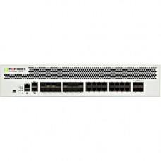 FORTINET 1200D Network Security/Firewall Appliance - 16 Port - 10GBase-X, 1000Base-X, 1000Base-T 10 Gigabit Ethernet - AES (256-bit), SHA-256 - USB - 16 x RJ-45 - 20 - SFP (mini-GBIC), SFP+ - 16 x SFP - 4 x SFP+ - Manageable - 2U - Rack-mountable, Rail-mo