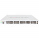 FORTINET FortiGate 140E Network Security/Firewall Appliance - 38 Port - 1000Base-X, 1000Base-T - Gigabit Ethernet - AES (256-bit), SHA-1 - 38 x RJ-45 - 2 Total Expansion Slots - 1U - Rack-mountable FG-140E-BDL-874-60