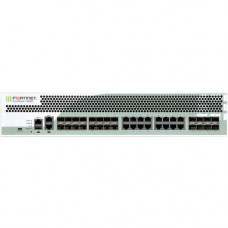 FORTINET FortiGate FG-1500D Network Security/Firewall Appliance - 18 Port - 10GBase-X, 1000Base-X, 1000Base-T - 10 Gigabit Ethernet - AES (256-bit), SHA-256 - 16 x RJ-45 - 24 Total Expansion Slots - 5 Year 24x7 FortiCare and FortiGuard Enterprise Protecti