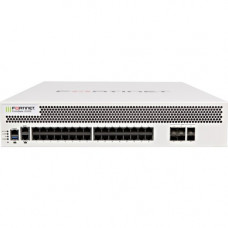 FORTINET FortiGate 2000E Network Security/Firewall Appliance - 32 Port - 10GBase-X, 1000Base-T 10 Gigabit Ethernet - AES (256-bit), SHA-256 - USB - 32 x RJ-45 - 6 - SFP+ - 6 x SFP+ - Manageable - 2U - Rack-mountable, Rail-mountable FG-2000E-BDL-950-60