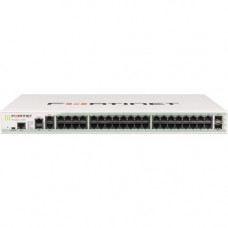 FORTINET FortiGate 240D Network Security/Firewall Appliance - 42 Port - 1000Base-T, 1000Base-X Gigabit Ethernet - AES (256-bit), SHA-256, AES (128-bit) - USB - 42 x RJ-45 - 2 - SFP (mini-GBIC) - 2 x SFP - Manageable - 1U - Rack-mountable FG-240D-BDL-980-6