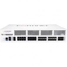 FORTINET FortiGate FG-2601F Network Security/Firewall Appliance - 16 Port - 10GBase-T, 10GBase-X, 1000Base-X, 100GBase-X, 40GBase-X - 100 Gigabit Ethernet - AES (256-bit), SHA-256 - 30000 VPN - 16 x RJ-45 - 22 Total Expansion Slots - 1 Year 24x7 FortiCare