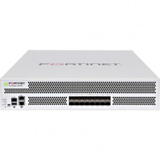FORTINET FortiGate 3000D Network Security/Firewall Appliance - 10GBase-X 10 Gigabit Ethernet - AES (256-bit), SHA-256 - USB - 16 - SFP+ - 16 x SFP+ - Manageable - 2U - Rack-mountable, Rail-mountable FG-3000D-BDL-USG-874-12