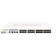 FORTINET FortiGate 301E Network Security/Firewall Appliance - 16 Port - 1000Base-T, 1000Base-X Gigabit Ethernet - AES (256-bit), SHA-256, AES (128-bit) - USB - 16 x RJ-45 - 16 - SFP (mini-GBIC) - 16 x SFP - Manageable - 1U - Rack-mountable FG-301E-BDL-874