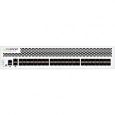 FORTINET FortiGate FG-3200D Network Security/Firewall Appliance - 2 Port - 10GBase-X, 10/100/1000Base-T - 10 Gigabit Ethernet - AES (256-bit), SHA-256 - 30000 VPN - 48 Total Expansion Slots - 1 Year 24x7 FortiCare and FortiGuard Enterprise Protection - 2U