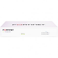 FORTINET FortiGate FG-40F Network Security/Firewall Appliance - 5 Port - 10/100/1000Base-T - Gigabit Ethernet - AES (256-bit), SHA-256 - 200 VPN - 5 x RJ-45 - 1 Year ASE FortiCare and FortiGuard 360 Protection - Desktop, Rack-mountable, Wall Mountable FG-