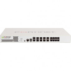 FORTINET FortiGate 500D Network Security/Firewall Appliance - 10 Port - 10/100/1000Base-T, 1000Base-X - Gigabit Ethernet - 10 x RJ-45 - 8 Total Expansion Slots - 1U - Rack-mountable, Desktop FG-500D-BDL-USG-874-12