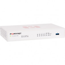 FORTINET FortiGate FG-50E Network Security/Firewall Appliance - 7 Port - 10/100/1000Base-T - Gigabit Ethernet - AES (256-bit), SHA-256 - 200 VPN - 7 x RJ-45 - 1 Year 24X7 FortiCare and FortiGuard Enterprise Protection - Desktop, Rack-mountable FG-50E-BDL-