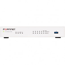 FORTINET FortiGate 50E Network Security/Firewall Appliance - 7 Port - 1000Base-T - Gigabit Ethernet - AES (256-bit), SHA-256, AES (128-bit) - 7 x RJ-45 - Rack-mountable, Desktop FG-50E-BDL-974-60