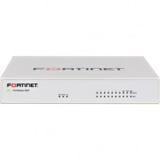 FORTINET FortiGate 60E Network Security/Firewall Appliance - 10 Port - 1000Base-T - Gigabit Ethernet - AES (256-bit), SHA-1 - 10 x RJ-45 - Desktop FG-60E-BDL-USG-980-36