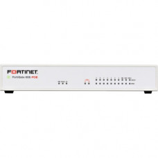 FORTINET FortiGate FG-60E-POE Network Security/Firewall Appliance - 10 Port - 10/100/1000Base-T - Gigabit Ethernet - AES (256-bit), SHA-256 - 200 VPN - 10 x RJ-45 - 3 Year 24x7 FortiCare and FortiGuard Enterprise Protection - Desktop FG-60E-POE-BDL-811-36