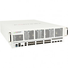 FORTINET FortiGate FG-6301F Network Security/Firewall Appliance - 10GBase-X, 100GBase-X, 40GBase-X, 1000Base-X - 100 Gigabit Ethernet - AES (256-bit), SHA-256 - 30000 VPN - 31 Total Expansion Slots - 1 Year 24X7 FortiCare and FortiGuard Enterprise Protect