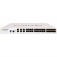 FORTINET FortiGate 800D Network Security/Firewall Appliance - 24 Port - 1000Base-X, 1000Base-T, 10GBase-X - 10 Gigabit Ethernet - AES (256-bit), SHA-1 - 24 x RJ-45 - 10 Total Expansion Slots - 1U - Rack-mountable FG-800D-BDL-974-60