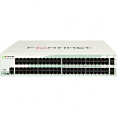 FORTINET FortiGate 98D-POE Network Security/Firewall Appliance - 74 Port - 1000Base-T, 1000Base-X, 100Base-TX - Gigabit Ethernet - AES (256-bit), SHA-1 - 74 x RJ-45 - 4 Total Expansion Slots - 2U - Rack-mountable FG-98D-POE-BDL-988-36