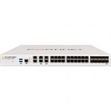 FORTINET FortiGate 800D Network Security/Firewall Appliance - 24 Port - 1000Base-X, 1000Base-T, 10GBase-X 10 Gigabit Ethernet - AES (256-bit), SHA-1 - USB - 24 x RJ-45 - 10 - SFP, SFP+ - 8 x SFP - 2 x SFP+ - Manageable - 1U - Rack-mountable FG-800D-BDL-US