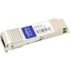 AddOn QSFP+ Module - For Data Networking, Optical Network - 1 MPO 40GBase-SR4 Network - Optical Fiber Multi-mode - 40 Gigabit Ethernet - 40GBase-SR4 - Hot-swappable - TAA Compliant - TAA Compliance FTL410QE4C-AO