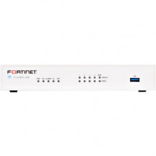 FORTINET FortiWifi FWF-30E Network Security/Firewall Appliance - 5 Port - 10/100/1000Base-T - Gigabit Ethernet - Wireless LAN IEEE 802.11a/b/g/n - AES (256-bit), SHA-256 - 100 VPN - 5 x RJ-45 - 5 Year 24X7 FORTICARE - Desktop, Rack-mountable FWF-30E-K-BDL