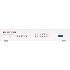FORTINET FortiWifi FWF-30E Network Security/Firewall Appliance - 5 Port - 1000Base-T - Gigabit Ethernet - Wireless LAN IEEE 802.11a/b/g/n - AES (256-bit), SHA-256 - 100 VPN - 5 x RJ-45 - Desktop, Rack-mountable FWF-30E-D