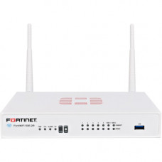 FORTINET FortiWifi 50E-2R Network Security/Firewall Appliance - 7 Port - 1000Base-T - Gigabit Ethernet - Wireless LAN IEEE 802.11ac - AES (256-bit), SHA-256, AES (128-bit) - 7 x RJ-45 - Desktop FWF-50E-2R-BDL-980-36