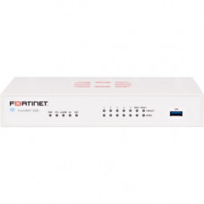 FORTINET FortiWiFi 50E Network Security/Firewall Appliance - 7 Port - 1000Base-T - Gigabit Ethernet - Wireless LAN IEEE 802.11a/b/g/n - AES (256-bit), SHA-1 - 7 x RJ-45 - Desktop FWF-50E-BDL-974-36