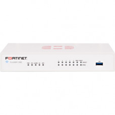FORTINET FortiWifi 50E Network Security/Firewall Appliance - 7 Port - 1000Base-T Gigabit Ethernet - Wireless LAN IEEE 802.11a/b/g/n - AES (256-bit), SHA-256 - USB - 7 x RJ-45 - Manageable - Desktop, Rack-mountable FWF-50E-BDL-USG-980-12