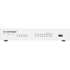 FORTINET FortiWifi FWF-50E Network Security/Firewall Appliance - 7 Port - 10/100/1000Base-T - Gigabit Ethernet - Wireless LAN IEEE 802.11a/b/g/n - AES (256-bit), SHA-256 - 200 VPN - 5 x RJ-45 - 1 Year 24X7 Forticare and Fortiguard UTP - Desktop FWF-50E-J-
