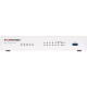FORTINET FortiWifi FWF-51E Network Security/Firewall Appliance - 7 Port - 10/100/1000Base-T - Gigabit Ethernet - Wireless LAN IEEE 802.11a/b/g/n - AES (256-bit), SHA-256 - 200 VPN - 5 x RJ-45 - 1 Year 24X7 Forticare and Fortiguard UTP - Desktop FWF-51E-A-