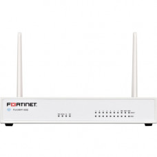 FORTINET FortiWifi FWF-60E Network Security/Firewall Appliance - 10 Port - 1000Base-T - Gigabit Ethernet - Wireless LAN IEEE 802.11ac - AES (256-bit), SHA-256 - 200 VPN - 10 x RJ-45 - 1 Year 24x7 Forticare and Unified Threat Protection - Desktop, Wall Mou
