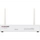FORTINET FortiWifi FWF-60E Network Security/Firewall Appliance - 10 Port - 1000Base-T - Gigabit Ethernet - Wireless LAN IEEE 802.11ac - AES (256-bit), SHA-256 - 200 VPN - 10 x RJ-45 - 5 Year 24x7 Forticare and Unified Threat Protection - Desktop, Wall Mou